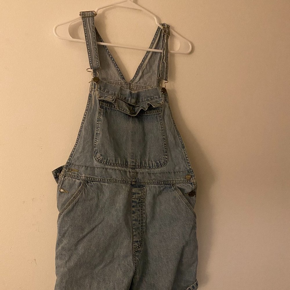 Vintage Light Wash Overalls